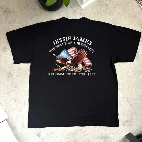 Vintage biker t shirt size XL - Picture 3 of 5